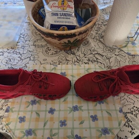 Just So So Athletic Sneakers light Weight Breathable Sports Shoes Size 11.5/ EU - Picture 5 of 15